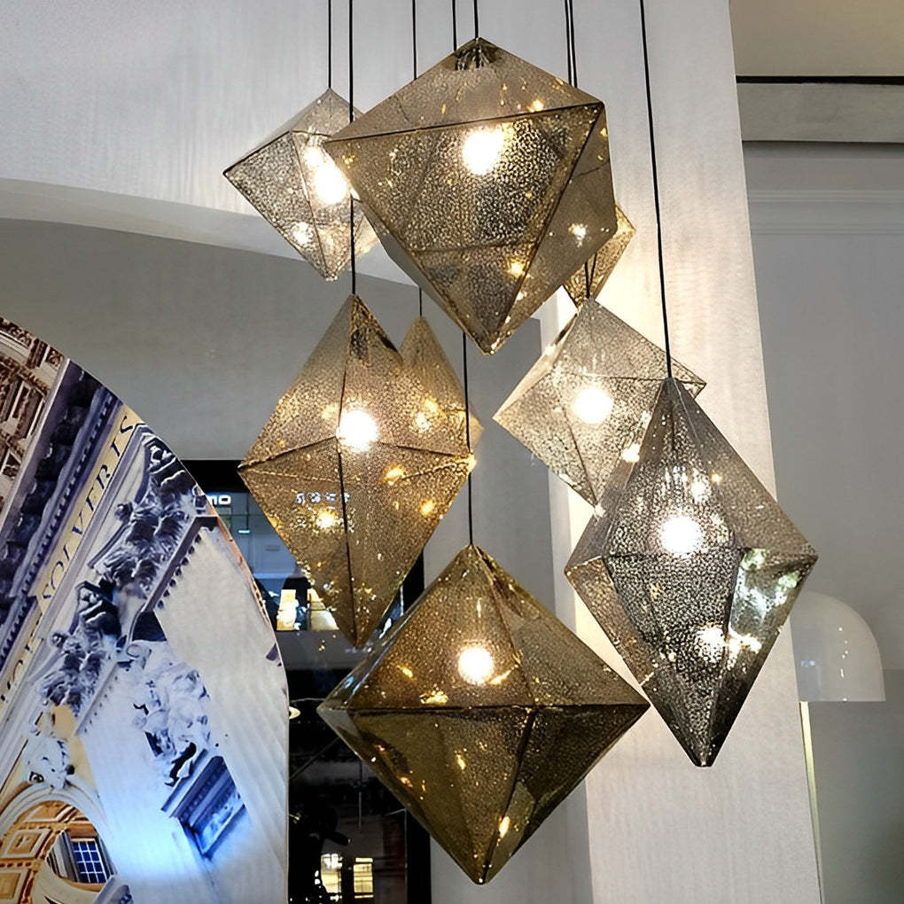 Polyhedral Art Postmodern Chandelier