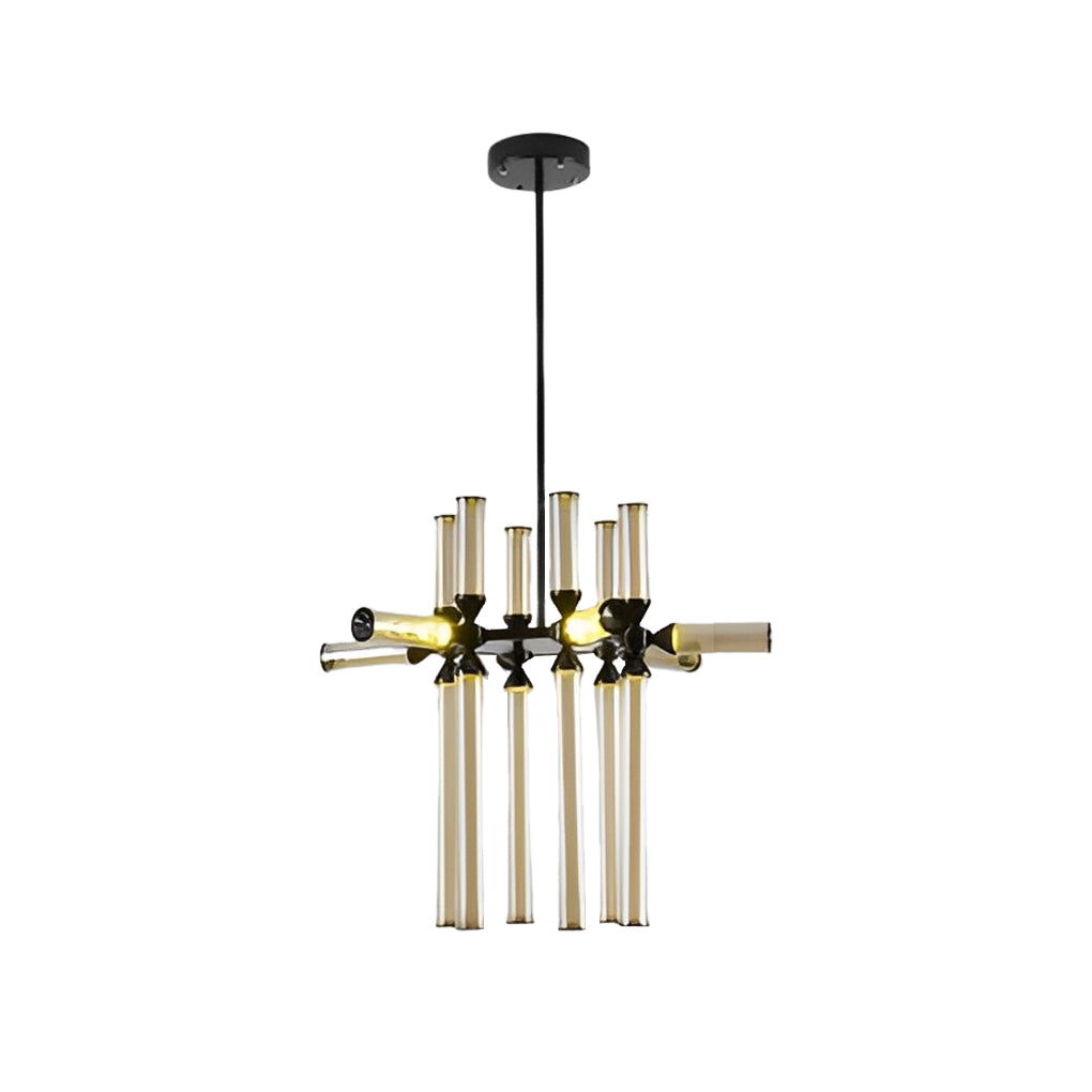 Spliced Glass Tube LED Minimalist Nordic Pendant
