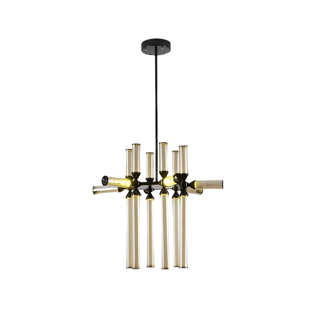 Spliced Glass Tube LED Minimalist Nordic Pendant