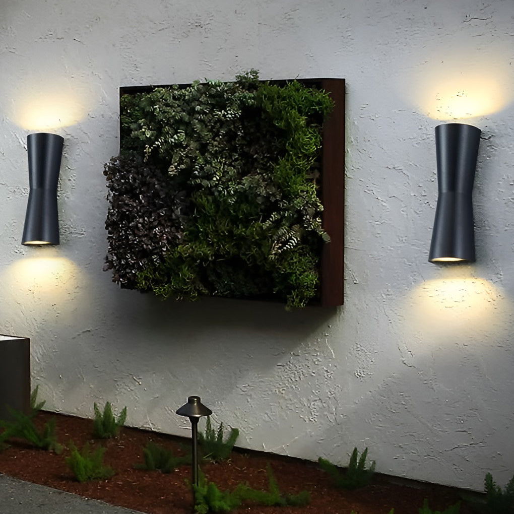 Waterproof LED Up and Down Lights Modern Wall Lamp Wall Washer Light-Lighom