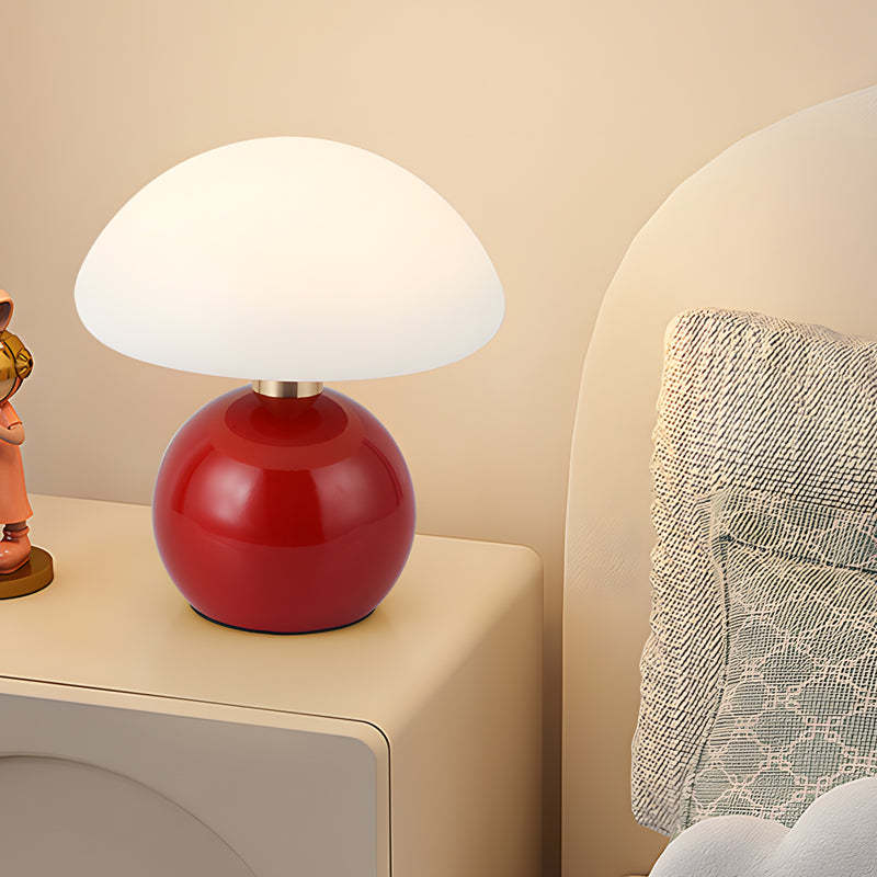 Touch Control Acrylic Mushroom Metal Ball Cute Kids Lamp-Lighom