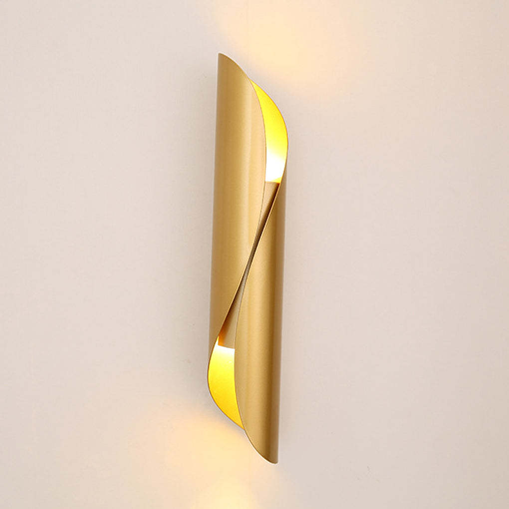 Nordic Unique Arc Background Wall Bedside Industrial Style Wall Lamp-Lighom