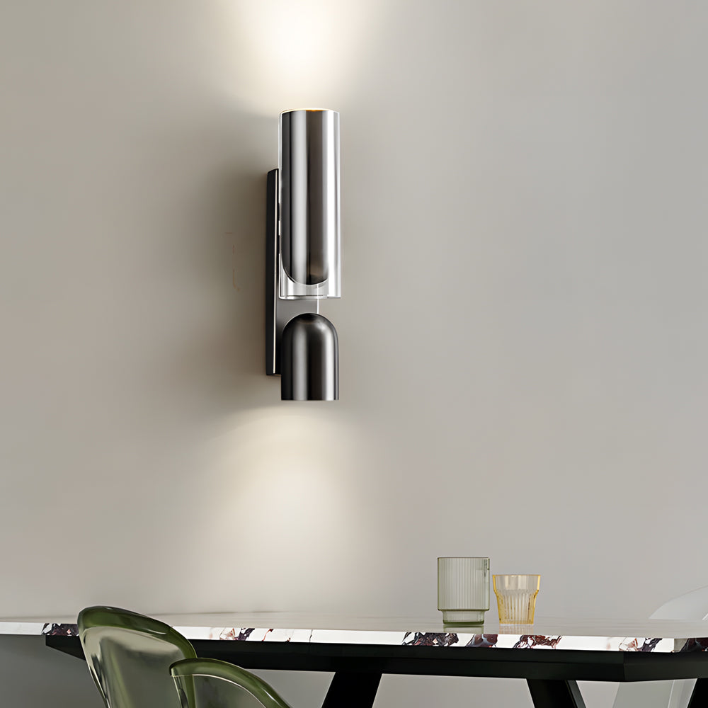 Iron Cylinder Adjustable Up-Down Modern Wall Lamp