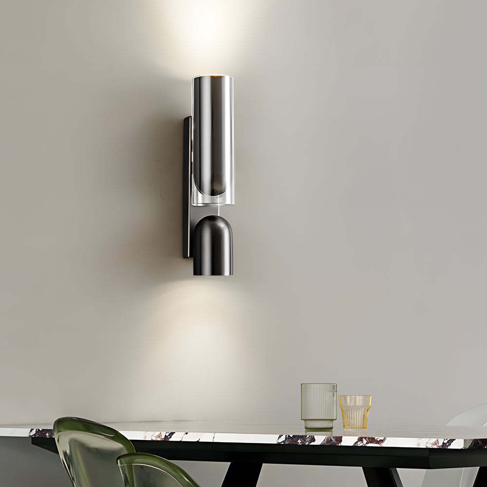 Iron Cylinder Adjustable Up-Down Modern Wall Lamp