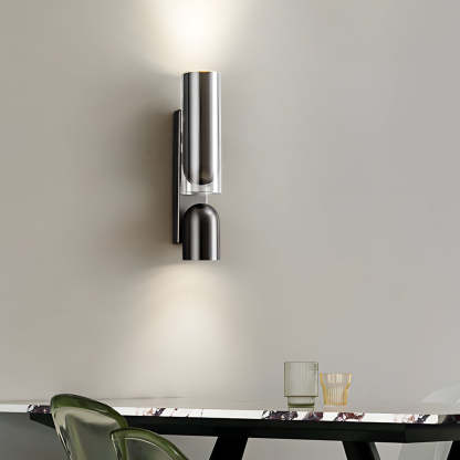 Iron Cylinder Adjustable Up-Down Modern Wall Lamp