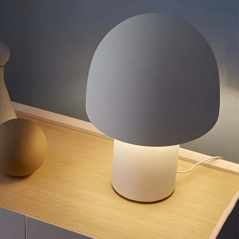 Touch-Control Dome Mushroom Frosted Ambient Table Lamp-Lighom