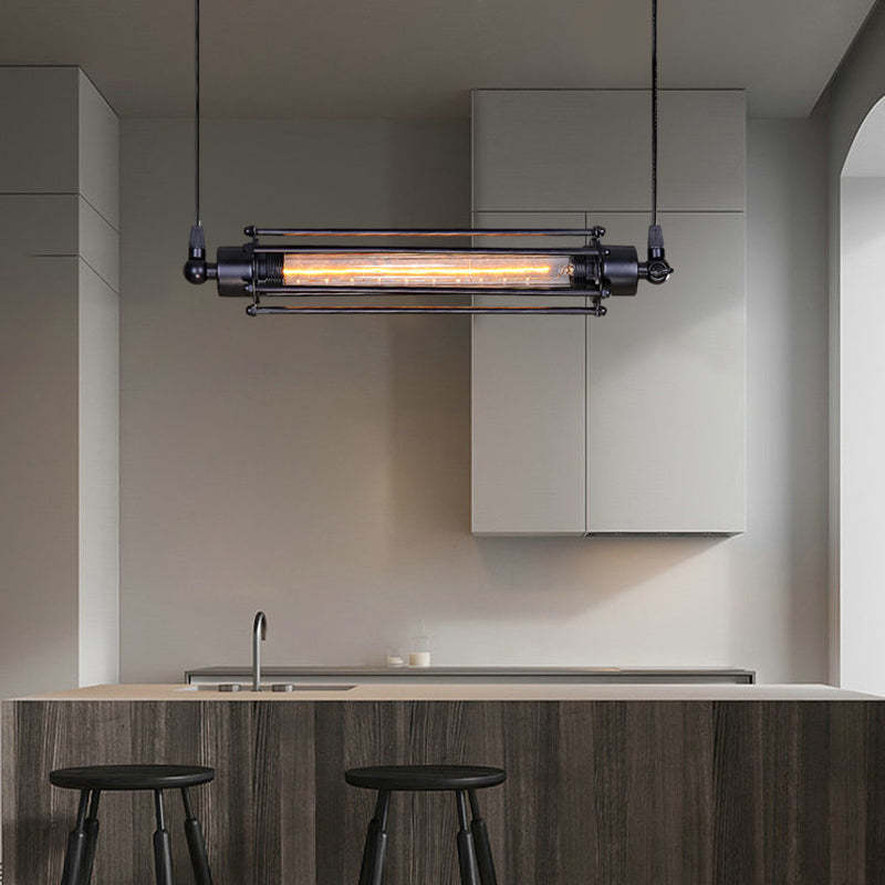 Iron Antique Flute Retro Industrial Pendant Light