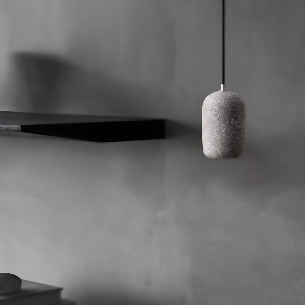 Nordic Cylinder Cement LED Kitchen Island Pendant Light