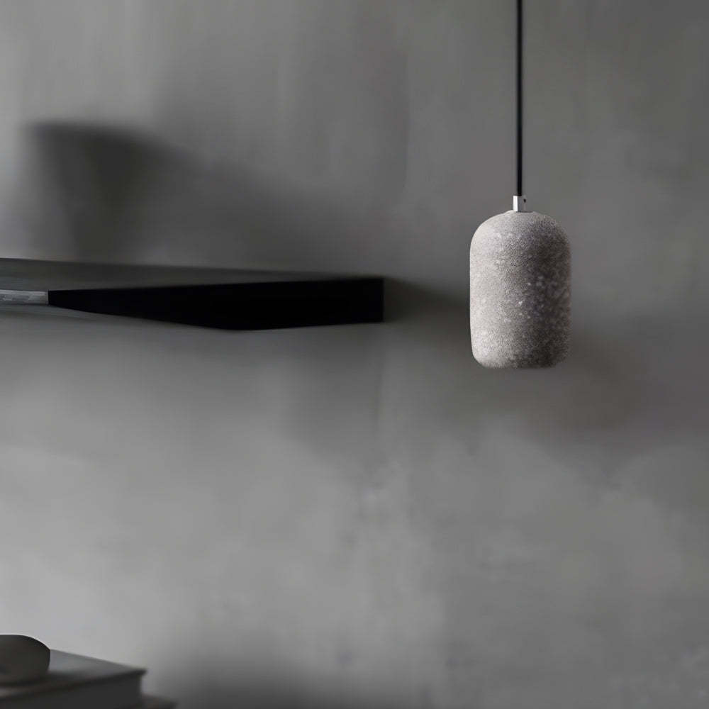 Nordic Cylinder Cement LED Kitchen Island Pendant Light