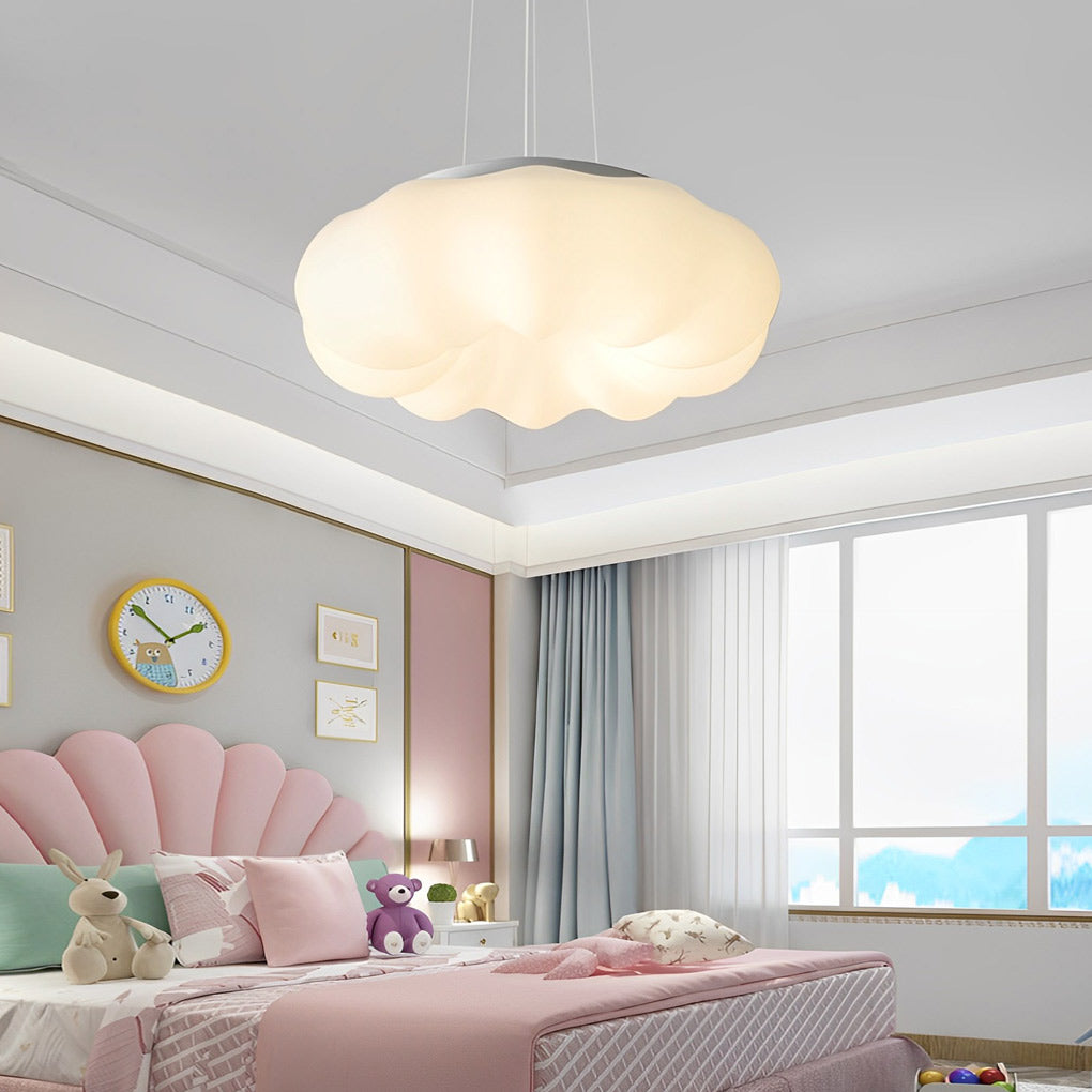 Pumpkin Cloud Dimmable LED White Nordic Ceiling Light