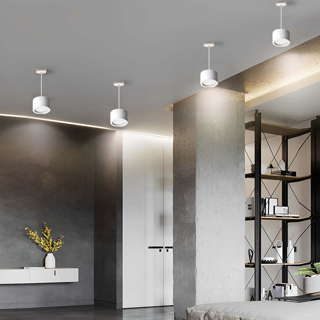Cylindrical LED Surface-Mount Hanging COB Downlight