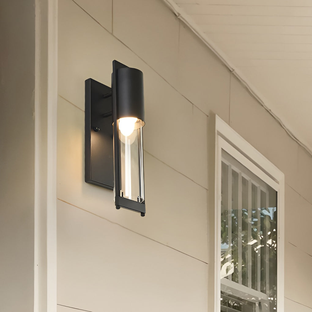 Antique Waterproof Glass Modern Outdoor Wall Sconce Lighting Wall Lamp-Lighom