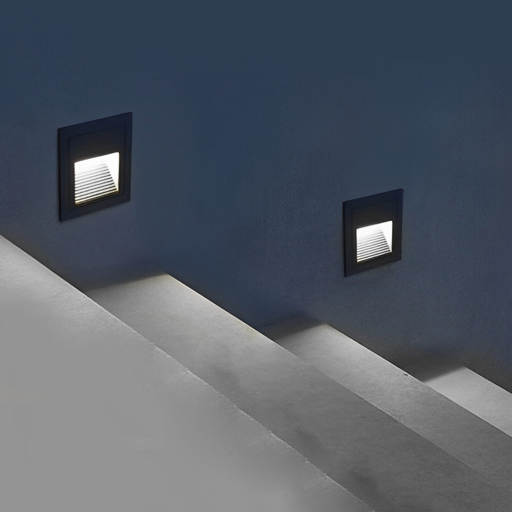 Visual Comfort Wall Recessed LED 3W Aluminum Modern Architectural Step Lights-Lighom