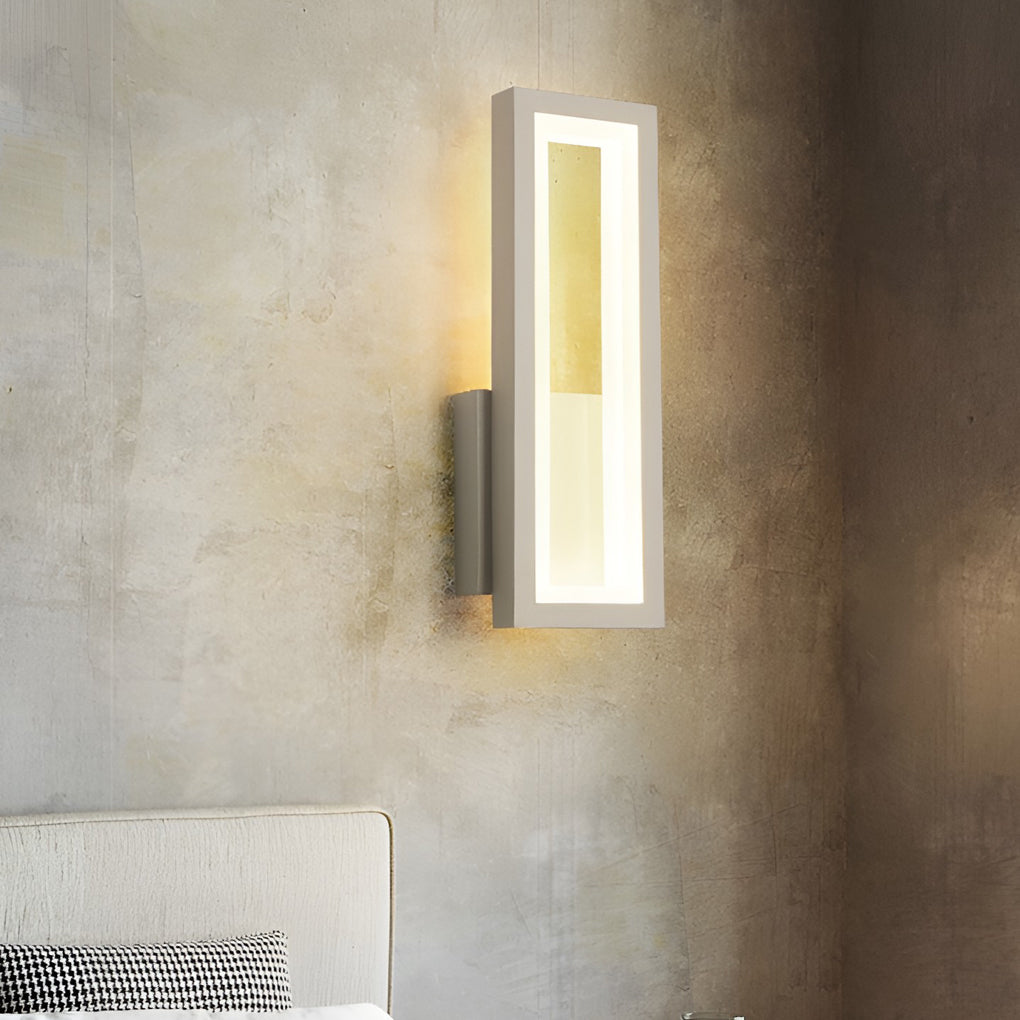 Rectangular LED Modern Wall Lamp Wall Sconce Lighting Wall Light Fixture-Lighom