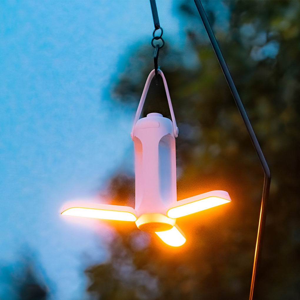 Adjustable Lamp Cover USB Charging Dimmable LED Portable Camping Lamp-Lighom