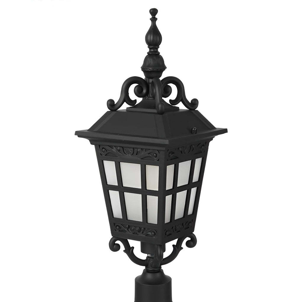 Outdoor Waterproof Aluminum Glass LED European Style Lawn Lamp Pathway Lights-Lighom
