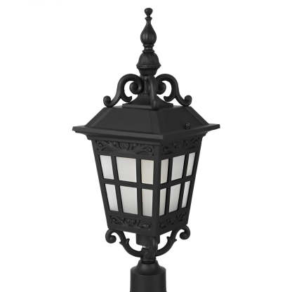 Outdoor Waterproof Aluminum Glass LED European Style Lawn Lamp Pathway Lights-Lighom