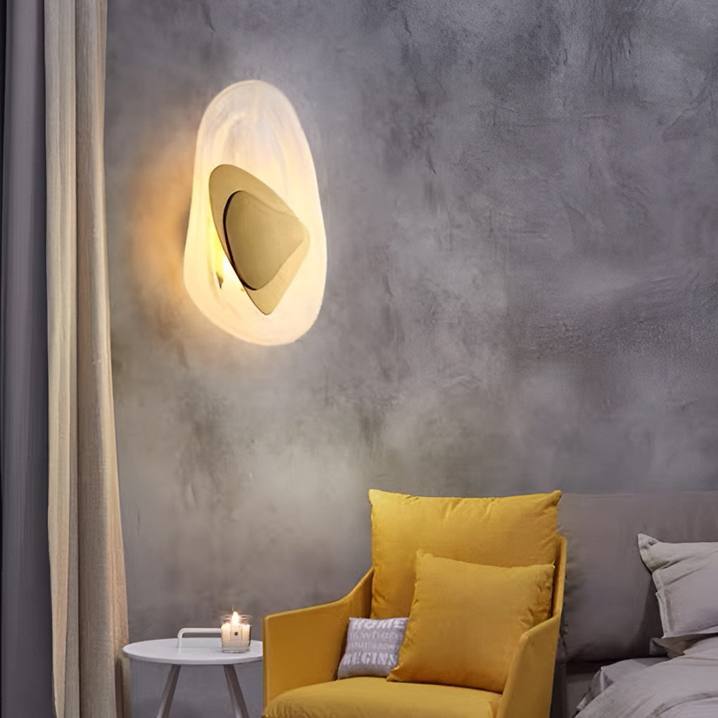 Creative Glass Three Step Dimming Light LED Modern Wall Lamp Wall Sconce Lighting-Lighom