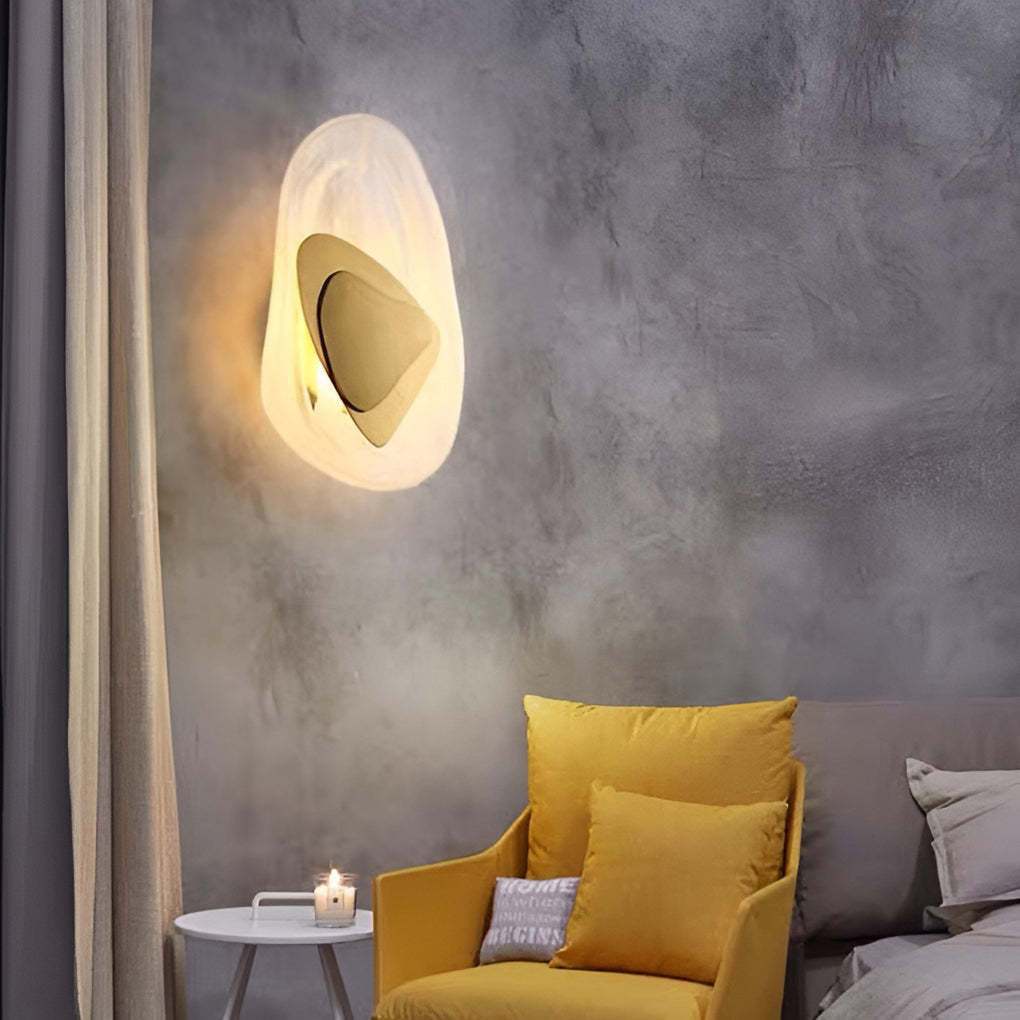 Creative Glass Three Step Dimming Light LED Modern Wall Lamp Wall Sconce Lighting-Lighom