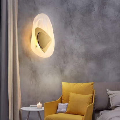 Creative Glass Three Step Dimming Light LED Modern Wall Lamp Wall Sconce Lighting-Lighom