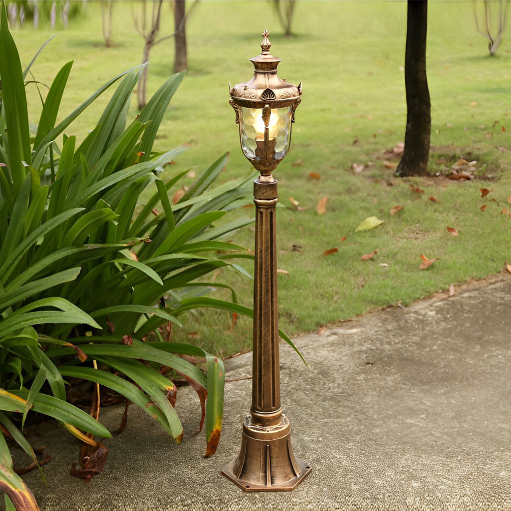European-Style Waterproof Outdoor Lawn Lamp Elegant Pathway Lighting-Lighom
