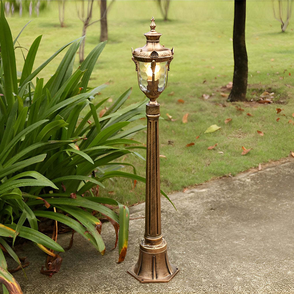 European-Style Waterproof Outdoor Lawn Lamp Elegant Pathway Lighting-Lighom