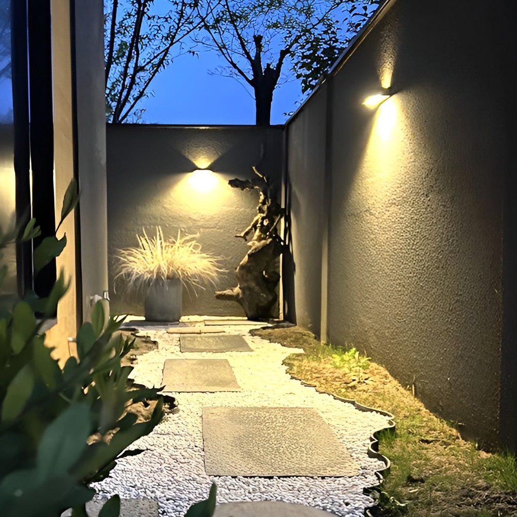 Up Down Motion Sensor Modern Solar Wall Lamp