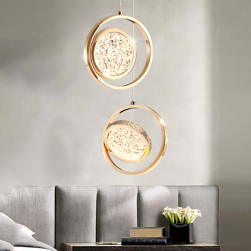 Rotating Acrylic Dimmable Modern Pendant Light