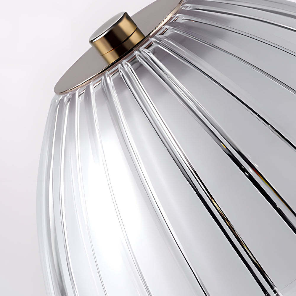 Battery-Operated LED Brushed Brass Table Lamp