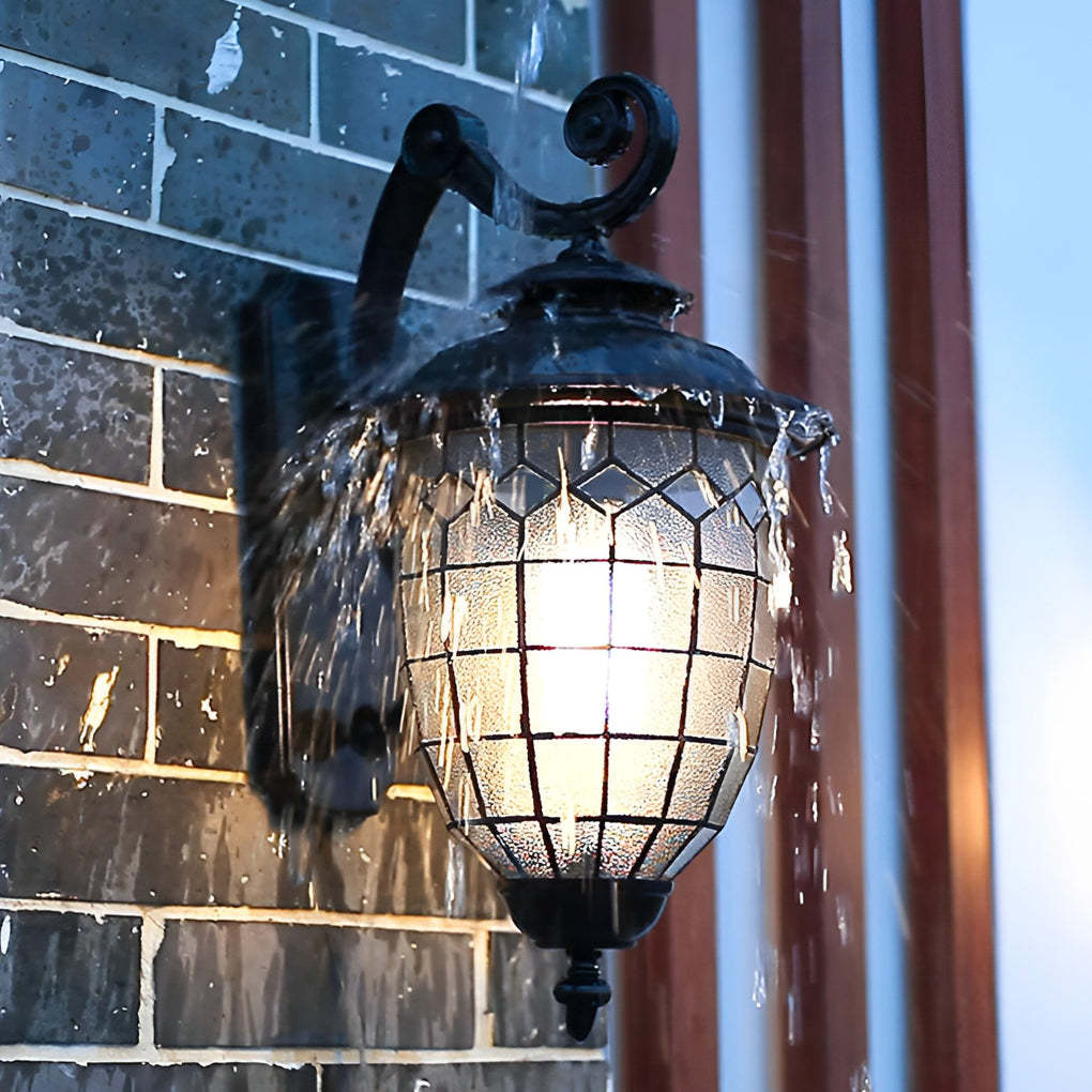 Waterproof Minimalist Elegant Vintage European Style Outdoor Wall Lights-Lighom