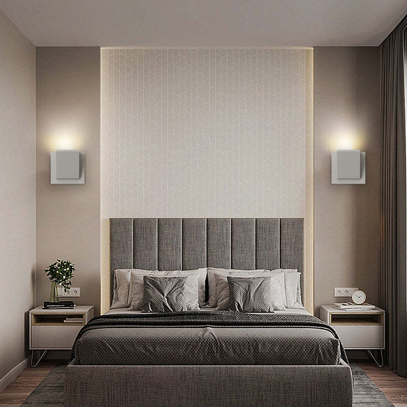 Rectangular up and down Lighting LED Creative Modern Wall Lights Fixture-Lighom