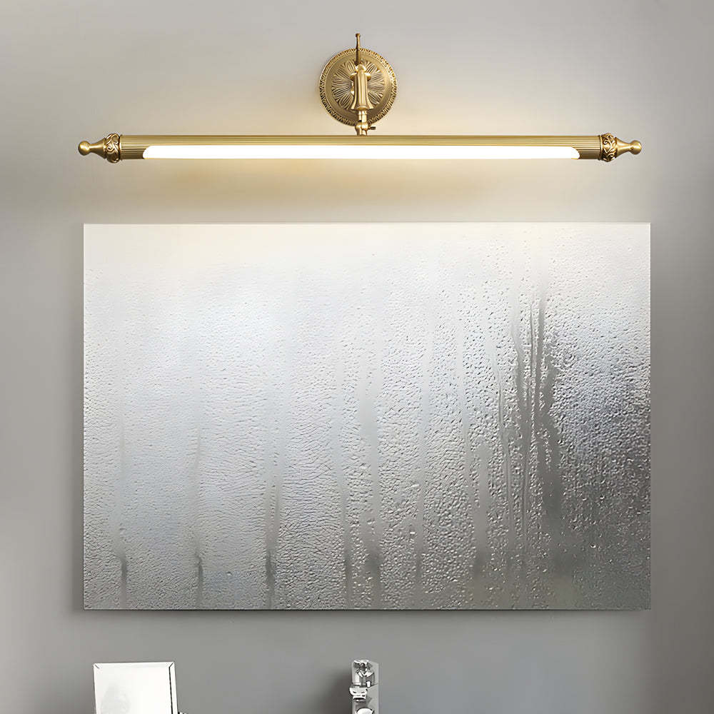 Antique Gold 180�� Rotatable LED Bathroom Vanity Light with Adjustable Ambiance-Lighom