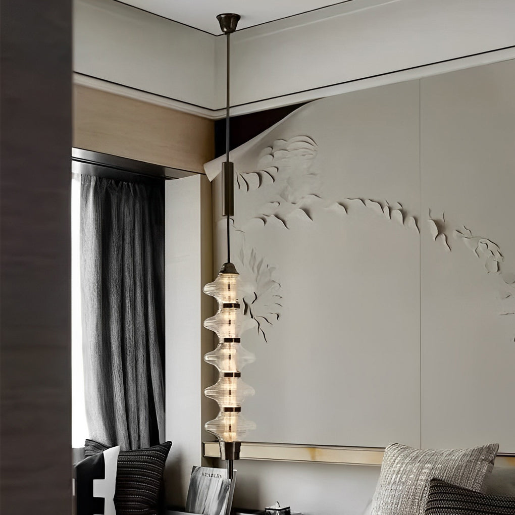 Lighom modern mini gourd metal pendant lighting — Polished Chrome