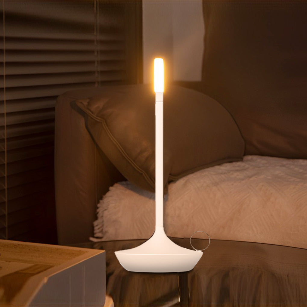 Cordless Portable Candle Wick LED Minimalist Table Lamp-Lighom