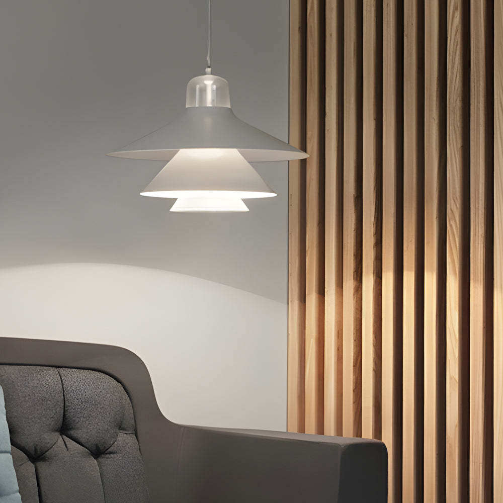 Iron Glass LED Minimalist Nordic Pendant Chandelier