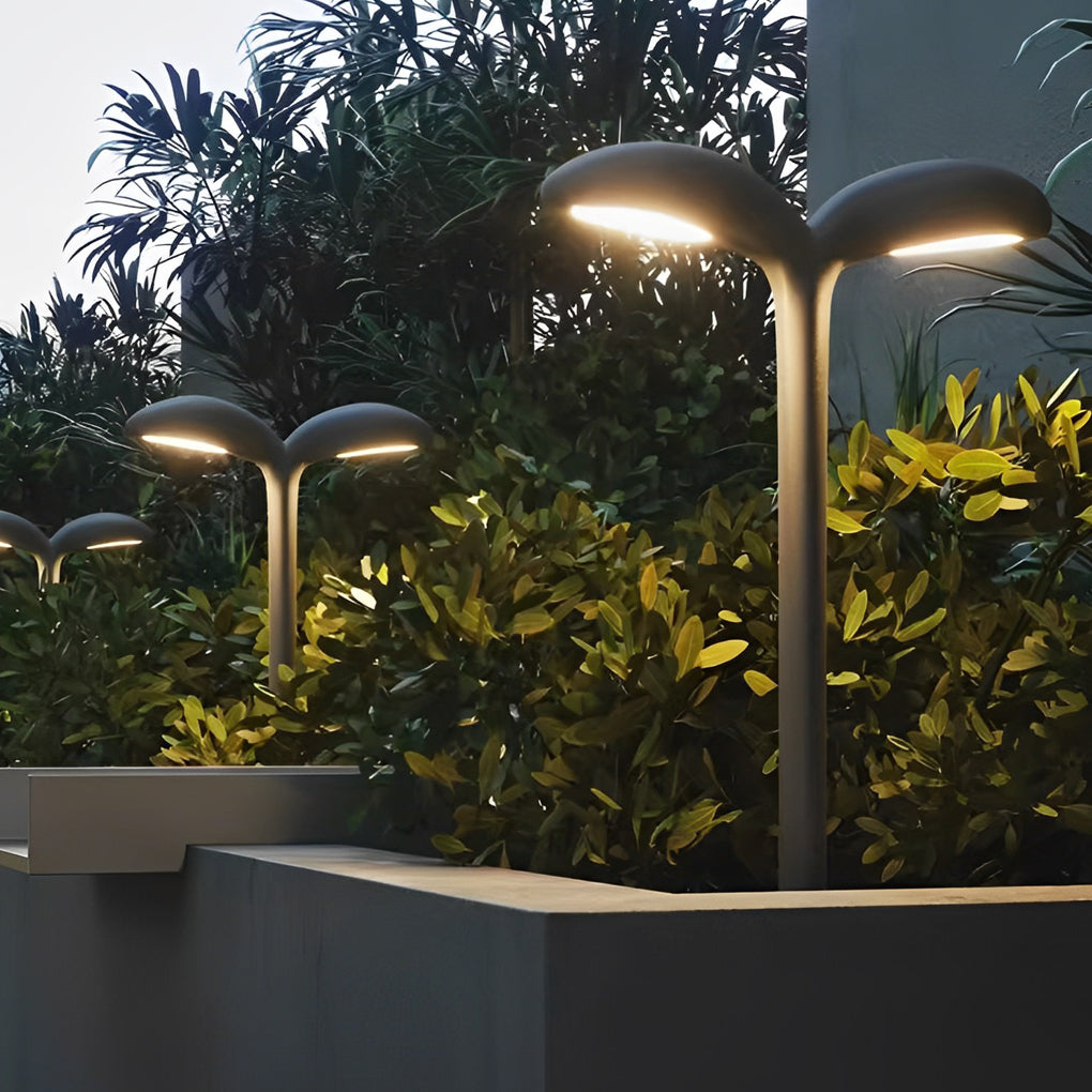 Aluminum 2-Light LED Warm Light Outdoor Landscape Pathway Lights-Lighom