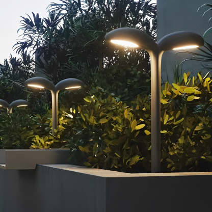 Aluminum 2-Light LED Warm Light Outdoor Landscape Pathway Lights-Lighom