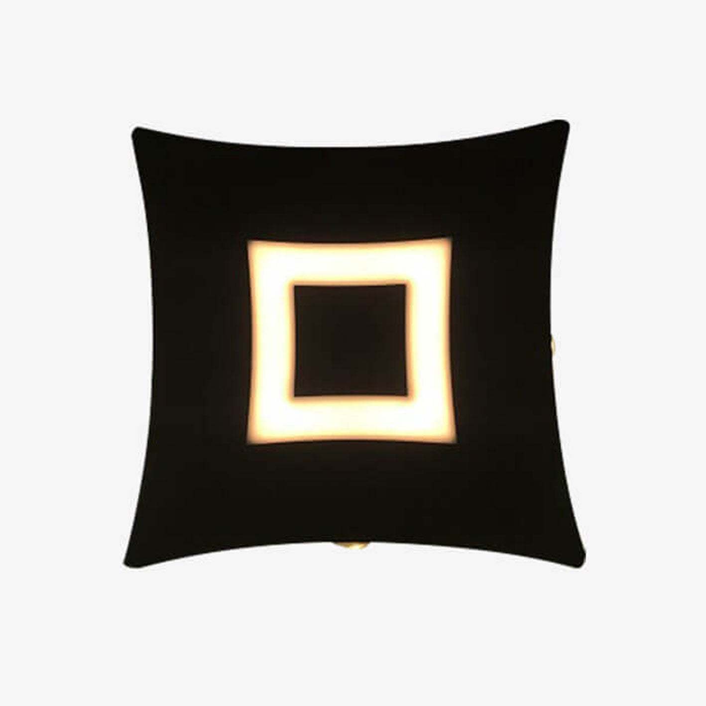 Modern Square Luminous LED Garden Wall Sconce