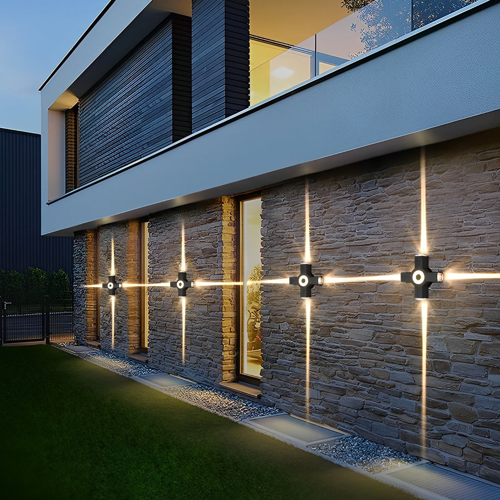 Up and Down Light Creative LED Waterproof Outdoor Wall Washer Lights-Lighom