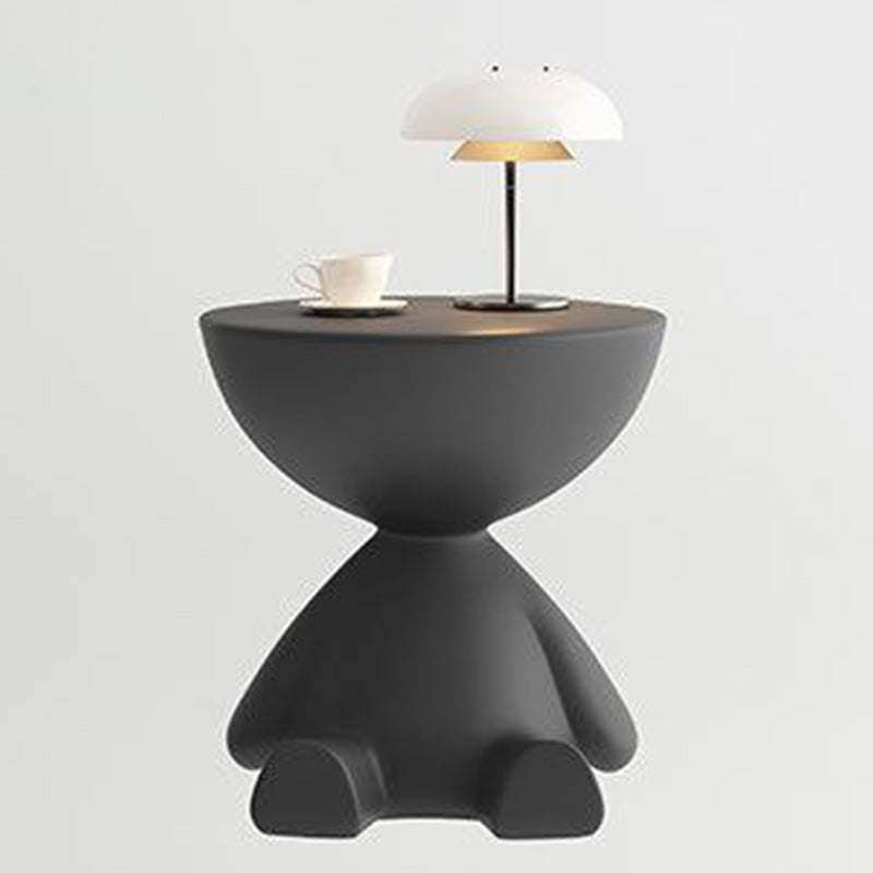 Minimalist Round End Table