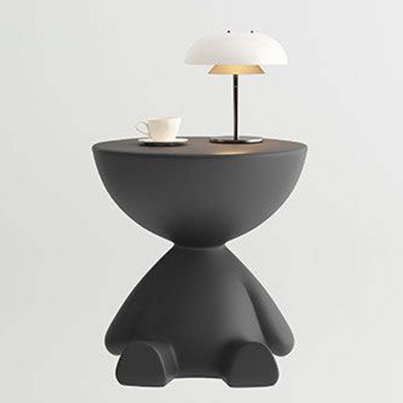 Minimalist Round End Table