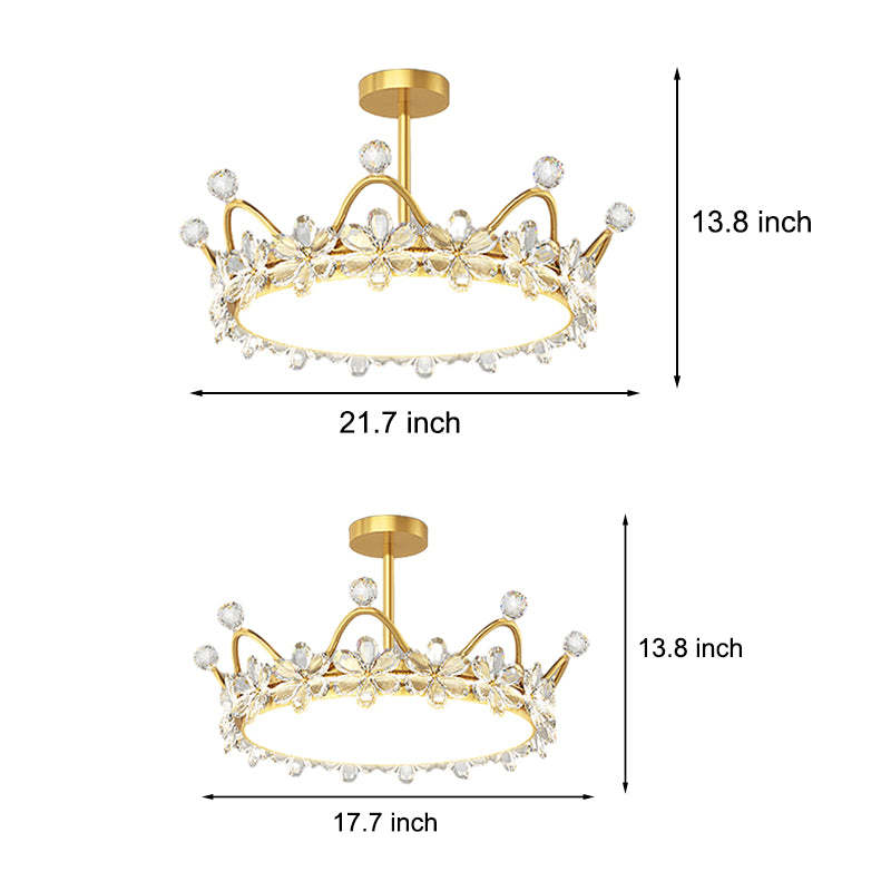 Crown Dimming Starry Sky Projection Ceiling Light
