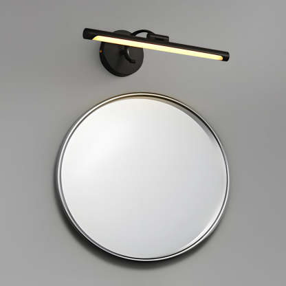 Sleek Rotatable Copper LED Bathroom Vanity Light Over Mirror Bath Bar-Lighom