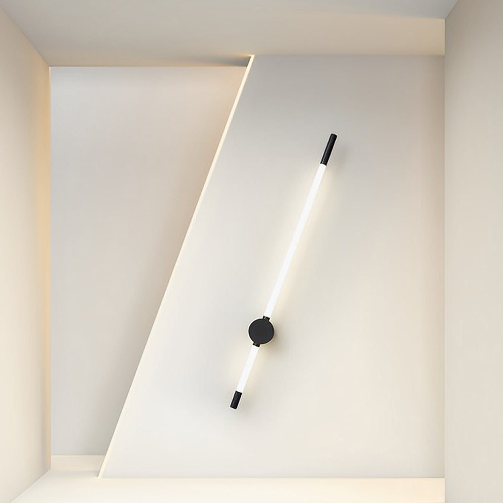 Long Strip Acrylic LED Minimalist Modern Wall Lamp Wall Sconce Lighting-Lighom