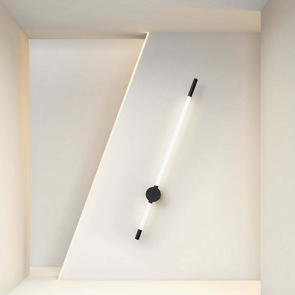 Long Strip Acrylic LED Minimalist Modern Wall Lamp Wall Sconce Lighting-Lighom