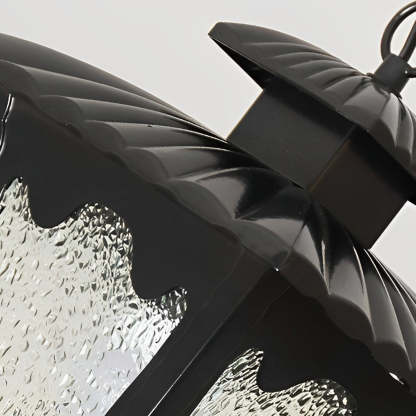 Retro Water Drops Glass Waterproof European Style Outdoor Chandelier-Lighom