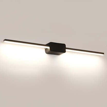 16''/24''/31'' Modern LED Linear Bathroom Vanity Light with Central Box Frame-Lighom
