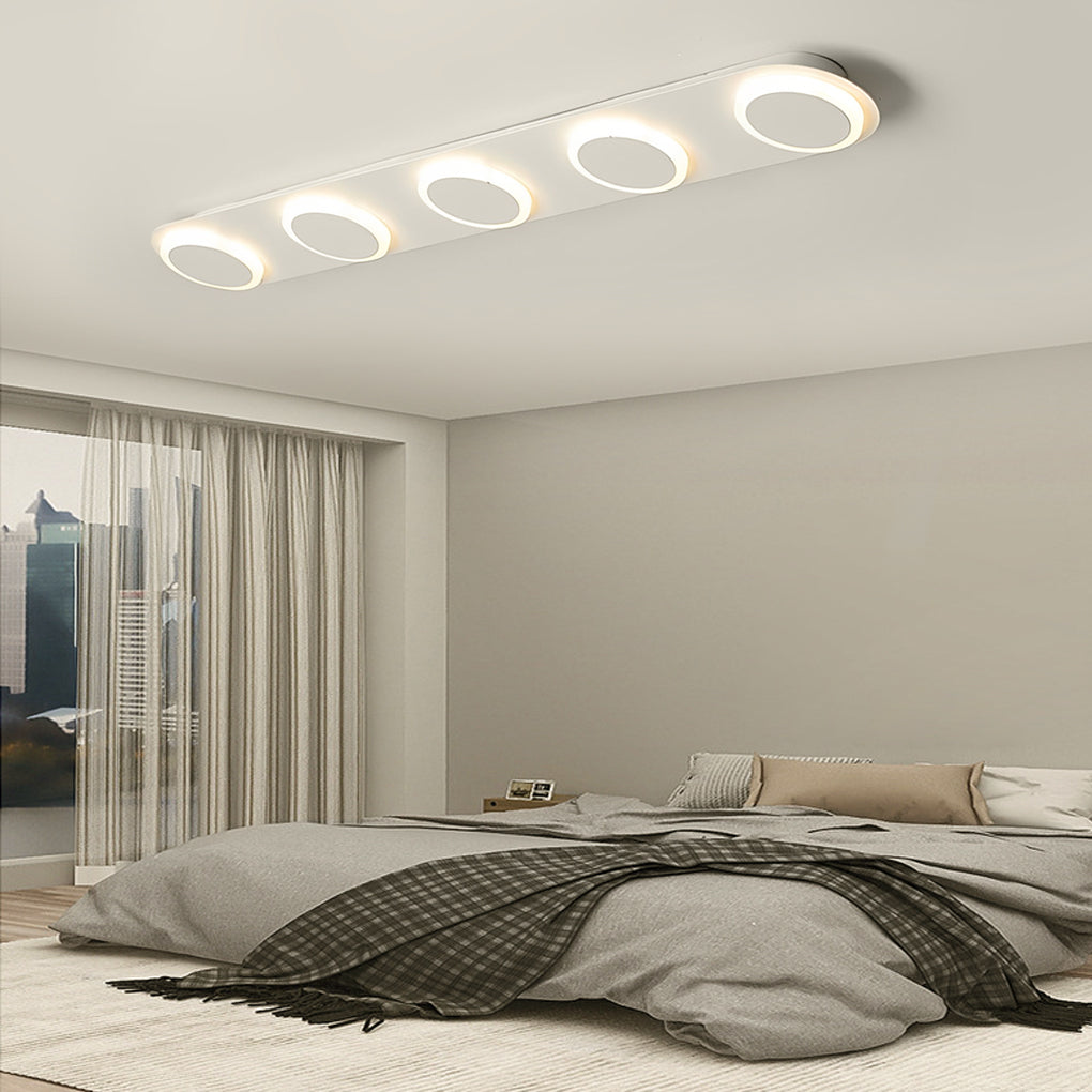 Round LED Modern Flush Mount Fixture