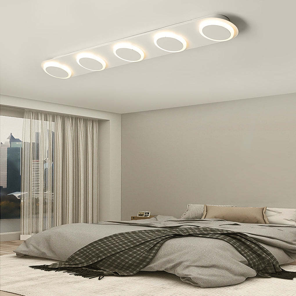 Round LED Modern Flush Mount Fixture