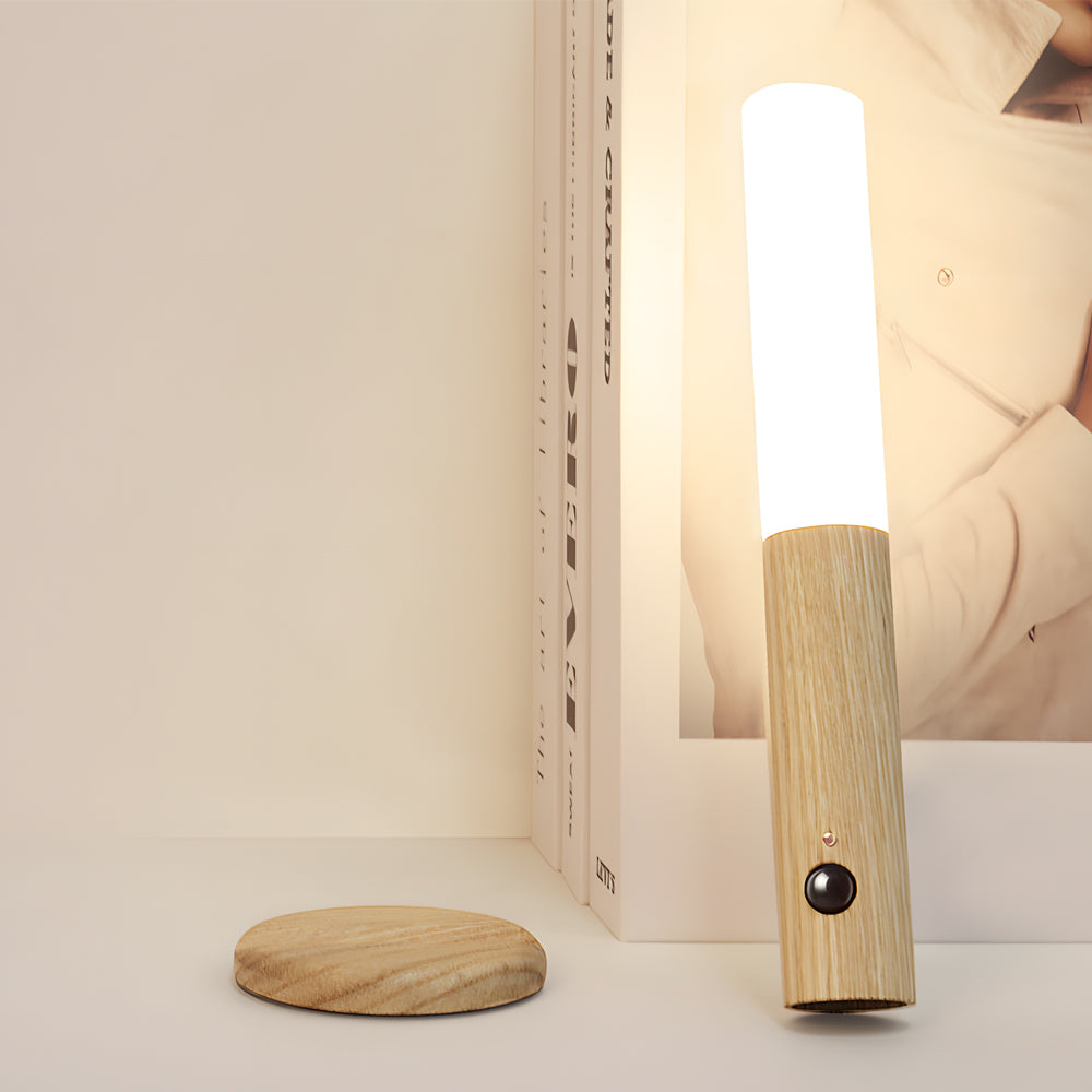 Wood Stick Motion Sensor USB Night Light